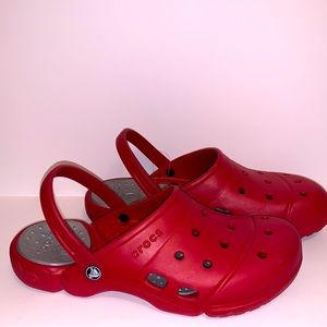 Men’s Red Crocs